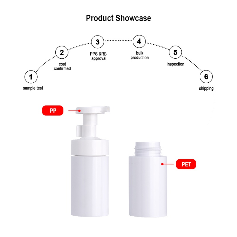 200ml Mousse Bottle With Pump