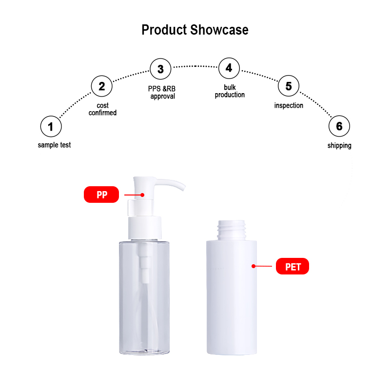 100ml lotion bottles with pump